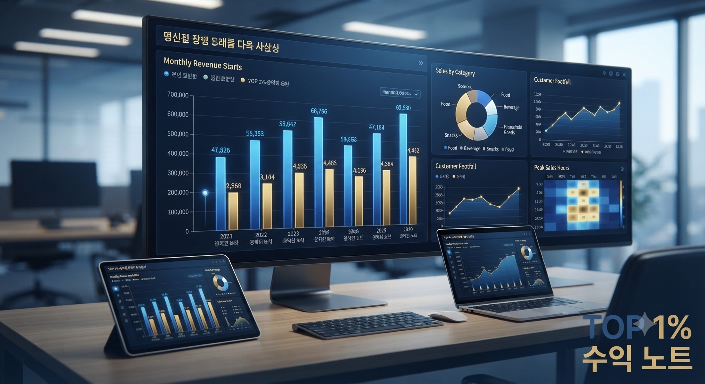 편의점 창업 수익률, 1억 투자로 월 500만 원 순수익이 정말 가능할까?