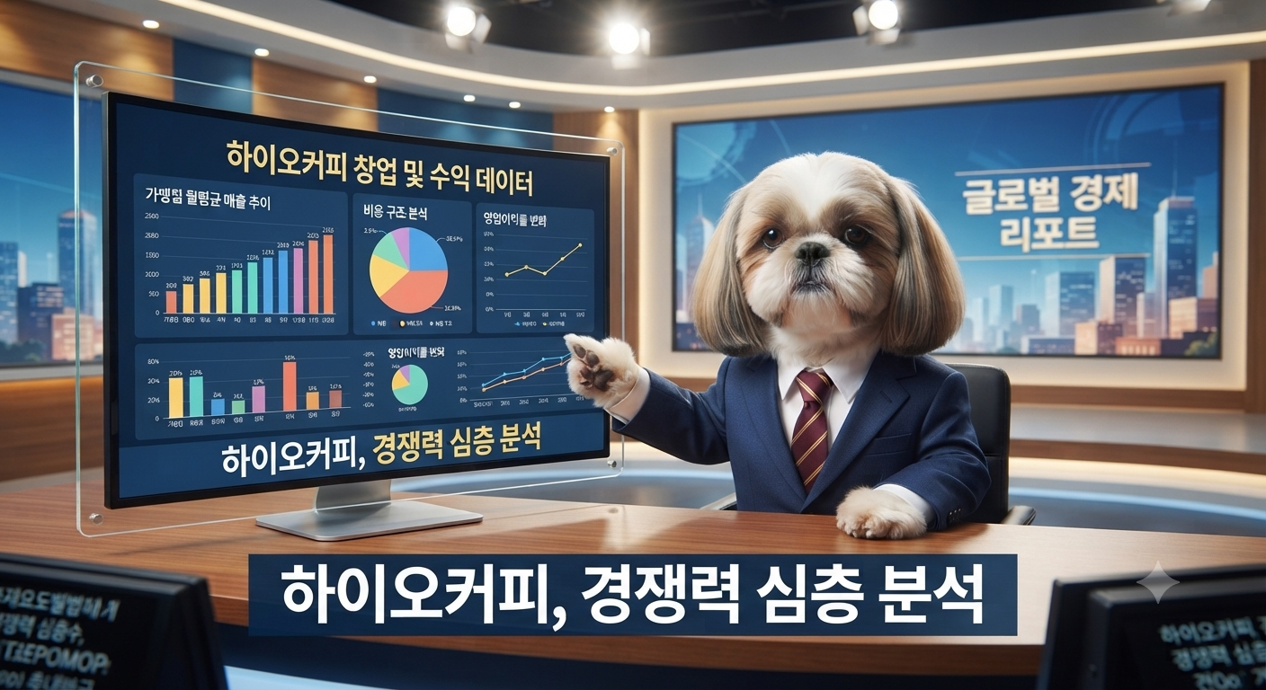 하이오커피 창업, 정부 공시 정보로 파헤친 실질 순수익의 비밀은?